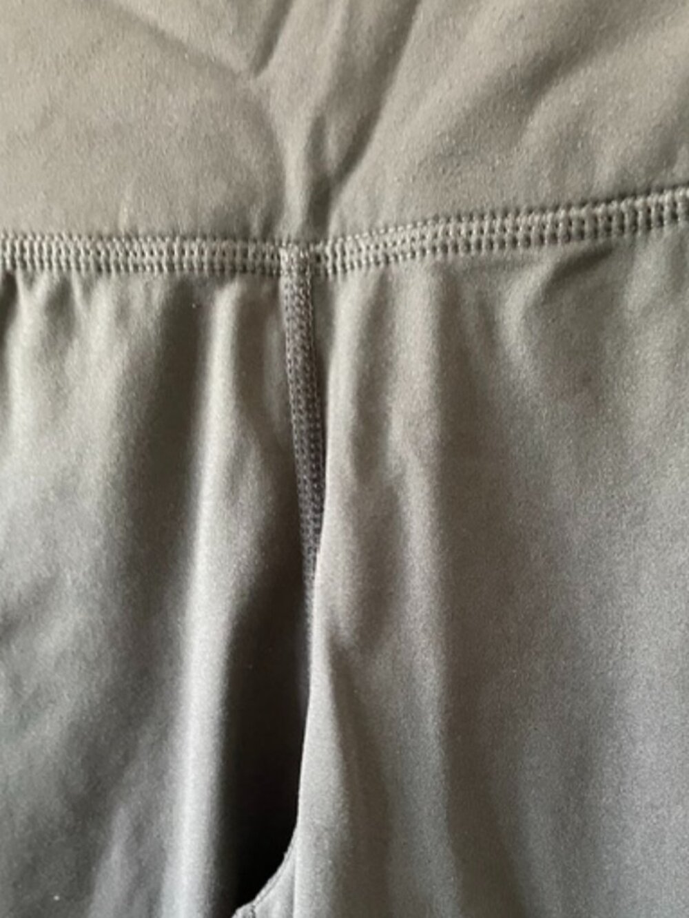 Lululemon Grey Leggings ,  regular length, wide waistband  Sz 4 - Picture 2 of 5
